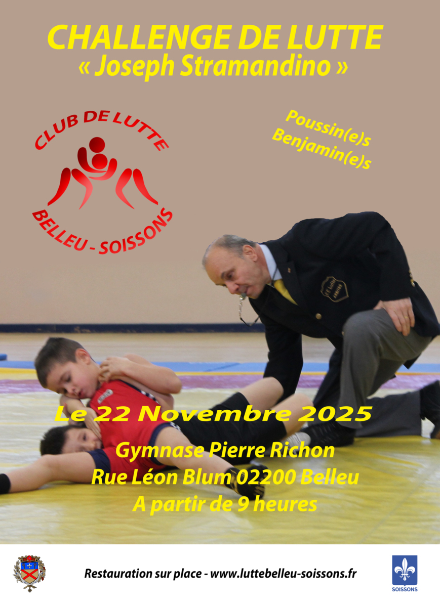 CHALLENGE DE LUTTE JOSEPH STRAMANDINO 2025