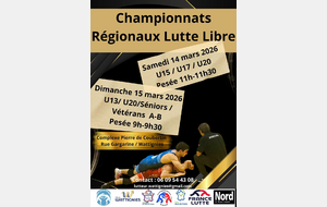 CHAMPIONNAT REGIONAL HAUTS DE FRANCE  U15 U17 U20 LL 2026